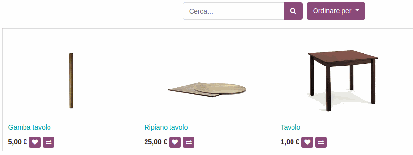 Odoo image and text block