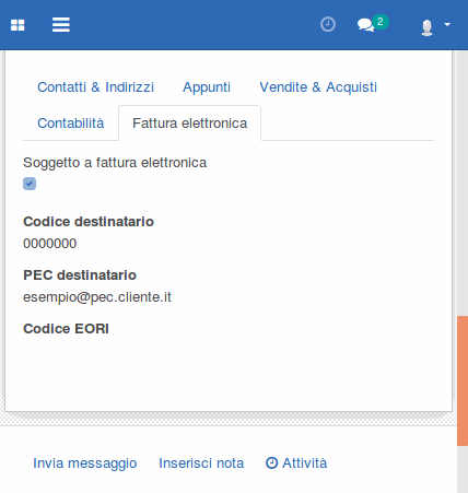 Odoo text and image block