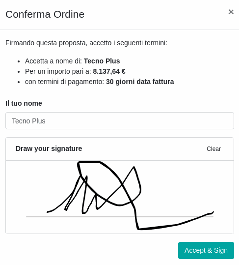 Odoo image and text block