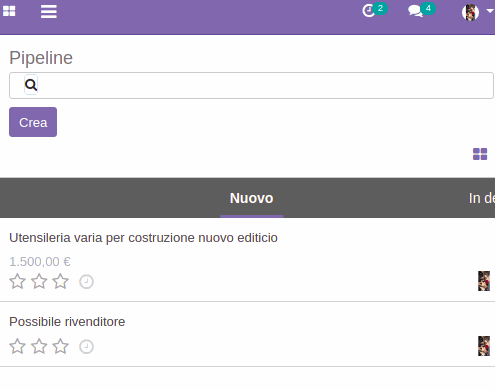 Odoo image and text block