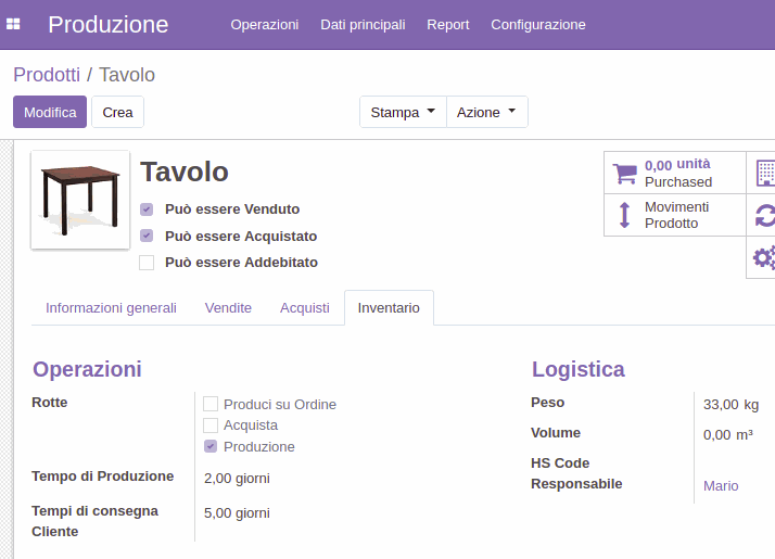 Odoo text and image block