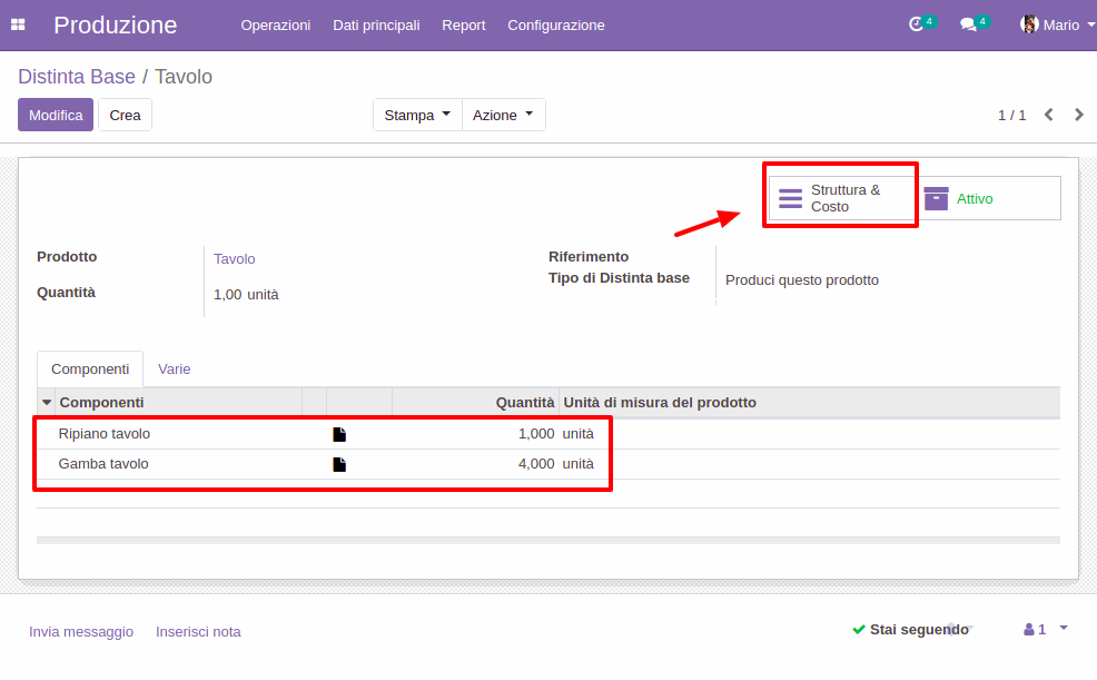 Odoo image and text block