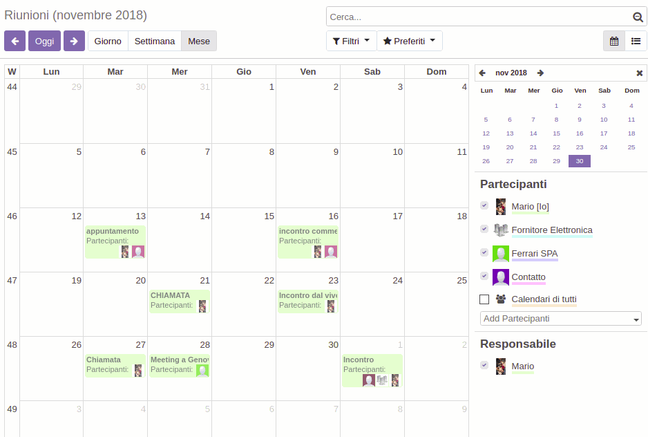 Odoo image and text block